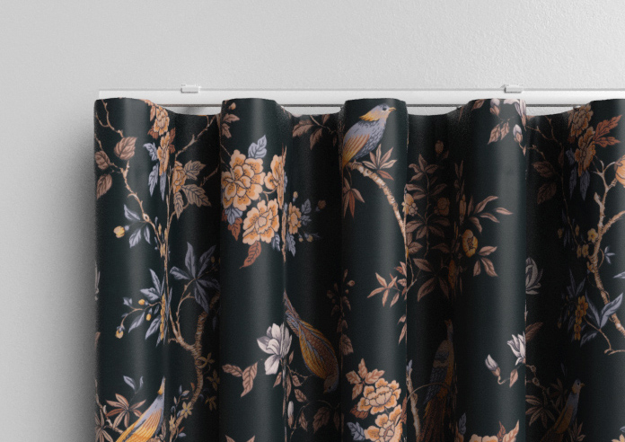 Orientalis, Jet - Made to Measure Curtains - Image 13